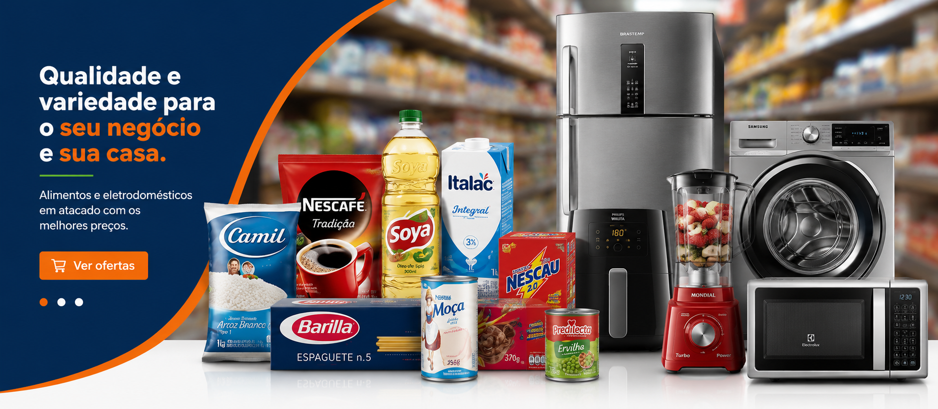 RA Distribuição - Alimentos e eletrodomésticos